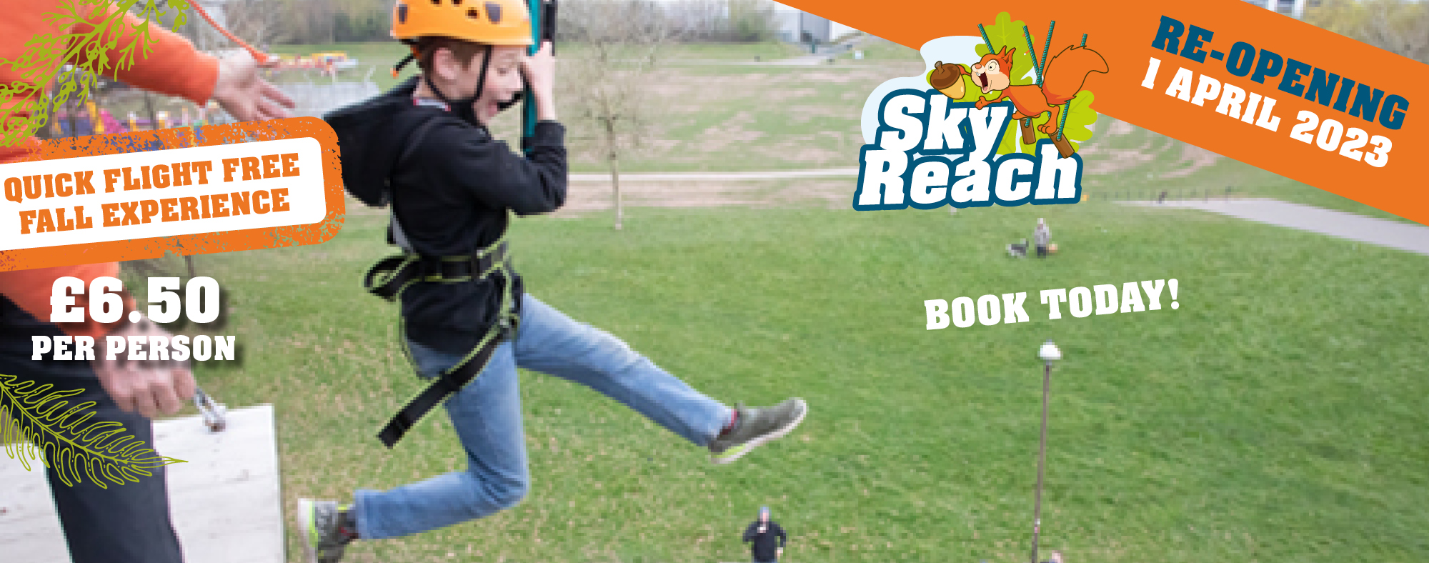 Quick flight free fall experience